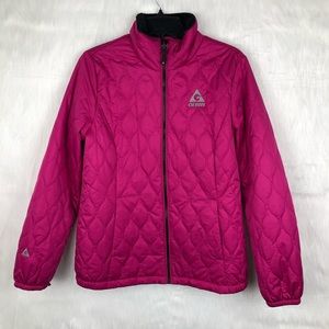 Gerry Hot Pink Quilted Full Zip Jacket / Coat